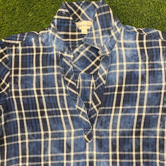 Cloth & Stone chambray dress - size L - Picture 3 of 5